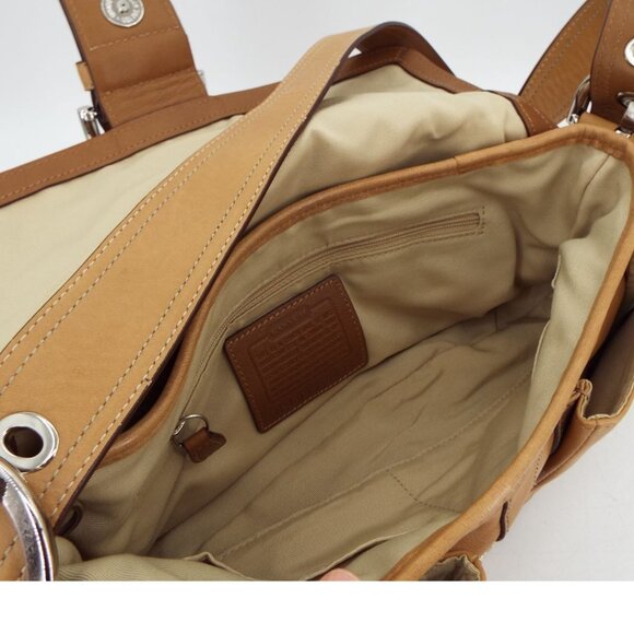 COACH 9434 Tan Leather Soho Shoulder Bag Vintage Y2K - Picture 13 of 15